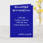 sympathie avec les cartes de voeux d'amour (Fleur jaune)