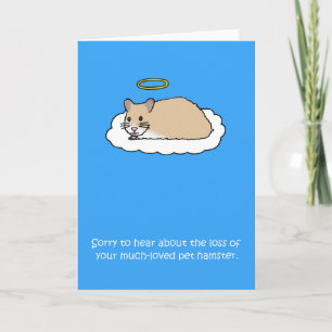 Sympathie bij verlies van Pet Hamster Kaart