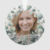 Sympathie classique unique personnalisée Mémorial  (dos)