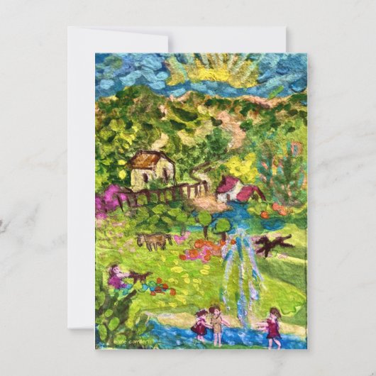 Sympathie condoleances kaart voor het verlies van (Voorkant)