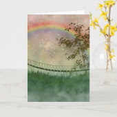 Sympathie d'animal familier de carte vierge de (Fleur jaune)