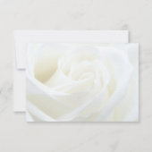 Sympathie Dank u begrafenis Bloemenverlies Bedankkaart (Achterkant)