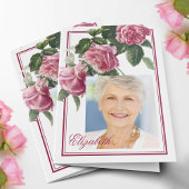 Sympathie dank u kaarten roze thee Roos