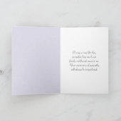 Sympathie Dank u Lavendel Border Kaart (Binnen)