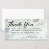 Sympathie de Merci Feuille d'argent de la famille (Devant / Derrière)