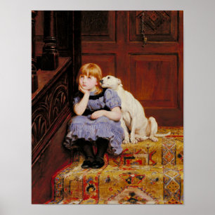 Sympathie (door Briton Riviere) Poster