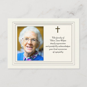 Sympathie Erkenning met foto Kaart