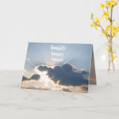 SYMPATHIE, FIN DE LA carte PLANCHE (Fleur jaune)