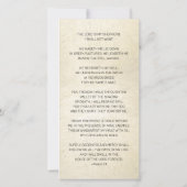 Sympathie Foto Elegante Schrift Goud Roouwkaart Ge (Achterkant)