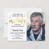 Sympathie funéraire du musicien Merci (Devant)