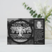 Sympathie Funeral Foto: DANK U Boom van het leven (Staand voorkant)