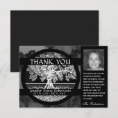 Sympathie Funeral Foto: DANK U Boom van het leven (Voorkant / Achterkant)