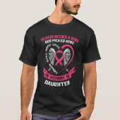 Sympathie geeft verlies van borstkanker roze t-shirt (Voorkant)
