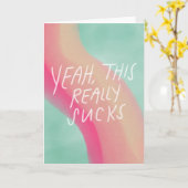 sympathie kaart (Gele Bloem)