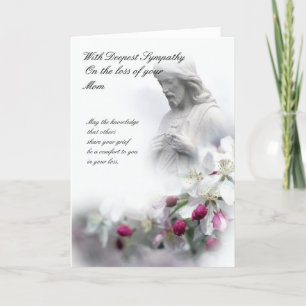 Sympathie kaart verlies van moeder