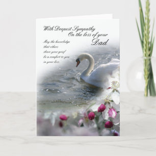 Sympathie kaart verlies van vader