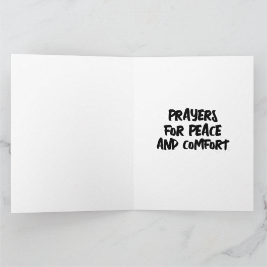 SYMPATHIE LOTUS FLOWER SIMPLE MESSAGE CARTE DE SAL (Intérieur)