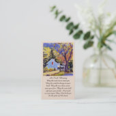 Sympathie Memorial Irish Blessing Prayer Kaart Visitekaartje (Staand voorkant)
