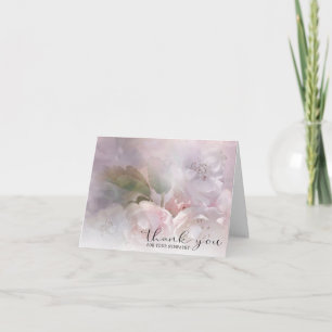 Sympathie MERCI aux fleurs blanches PHOTO