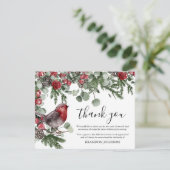 Sympathie Merci funéraire de Noël (Debout devant)