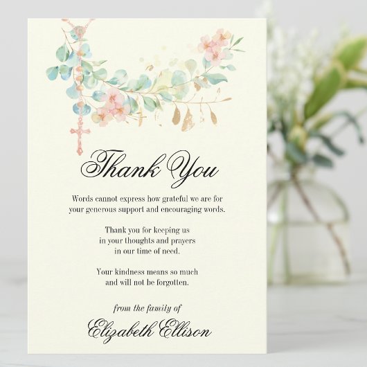 Sympathie Merci funéraire religieux