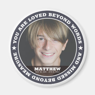 Sympathie Moderne Eenvoudige Aangepaste Fototoetse Magneet