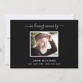 Sympathie noir blanc merci photo (Dos)