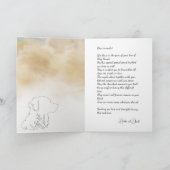 Sympathie pour la carte d'Ange de l'Auteur d'or pe (Intérieur)