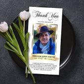 Sympathie Rouwherdenking Witte BEDANKT Foto