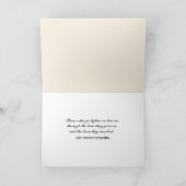 Sympathie strand voetafdrukken en zeeschuim kaart (Binnen)