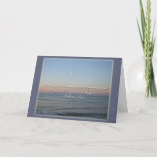 Sympathie Sunset William Penn Quote Kaart