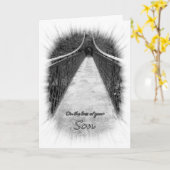 Sympathie sur la perte de votre carte de pont Son (Fleur jaune)