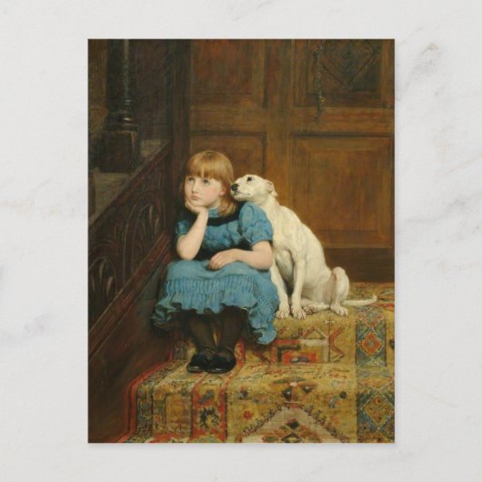 Sympathie van Briton Riviere Briefkaart (Voorkant)