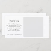 Sympathie van de sjabloon Dank u voor uw favoriete (Voorkant / Achterkant)