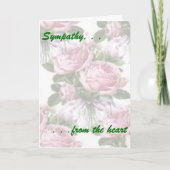 Sympathie van het Hart Kaart (Voorkant)