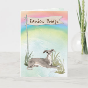 sympathie van het Italiaanse winddichter Greyhound Kaart