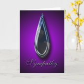 Sympathie-VII Kaart (Gele Bloem)