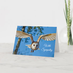 sympathie voor de foto van Barn Owl Kaart