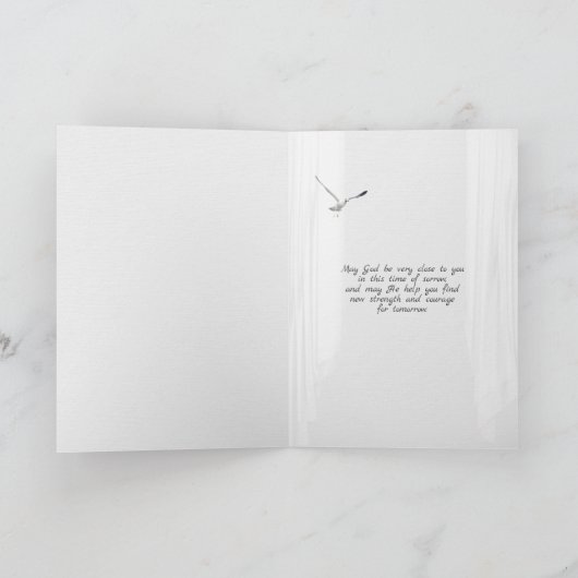 sympathie voor de zeemaand kaart (Binnen)