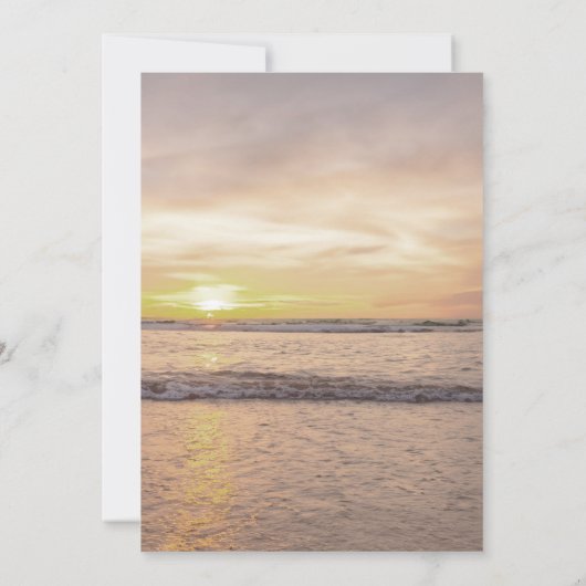 Sympathie voor het verlies van een zoon kaart (Achterkant)