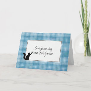 sympathie voor kat Pet verlies Kaart