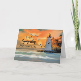 Sympathie voor uw verlies kaart