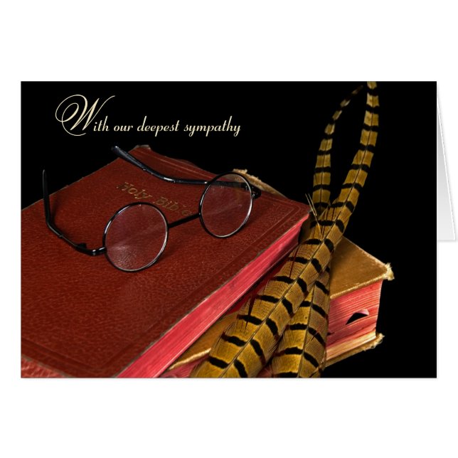 sympathie voor veren uit de bijbel (Voorkant Horizontaal)