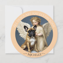 Sympathie voor verlies Franse Bulldog gepersonalis