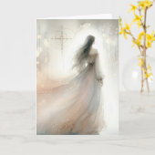 Sympathie (vrouw geliefde) kaart (Gele Bloem)