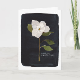 Sympathiekaart met bloem 2 kaart
