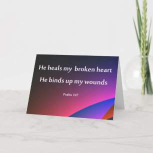 Sympathiekaart of Echtscheidingskaart Christelijk Kaart