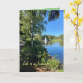 Sympathiekaart - Religie Kaart (Gele Bloem)