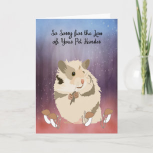 Sympathiekaart voor Pet Hamster Kaart