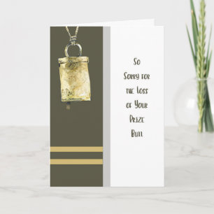 Sympathiekaart voor Pet Prize Bull Kaart